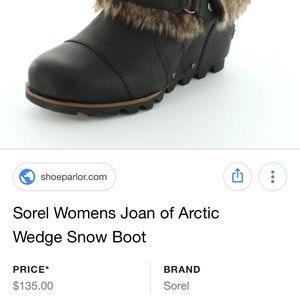 Sorel Joan of Artic Wedge snow bootie